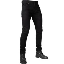 Bull-It Onyx AA Approved Straight Fit Black Motorcycle Jeans -Biker Style Shop lrgscale18724 Bull It Onyx AA Approved Straight Fit Motorcycle Jeans Black 1600 4