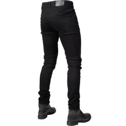 Bull-It Onyx AA Approved Straight Fit Black Motorcycle Jeans -Biker Style Shop lrgscale18724 Bull It Onyx AA Approved Straight Fit Motorcycle Jeans Black 1600 6