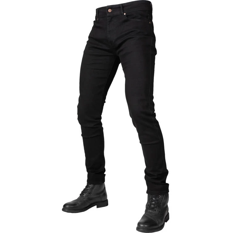 Bull-It Onyx AA Approved Easy Fit Black Motorcycle Jeans 1 Bull-It Onyx AA Approved Easy Fit Black Motorcycle Jeans