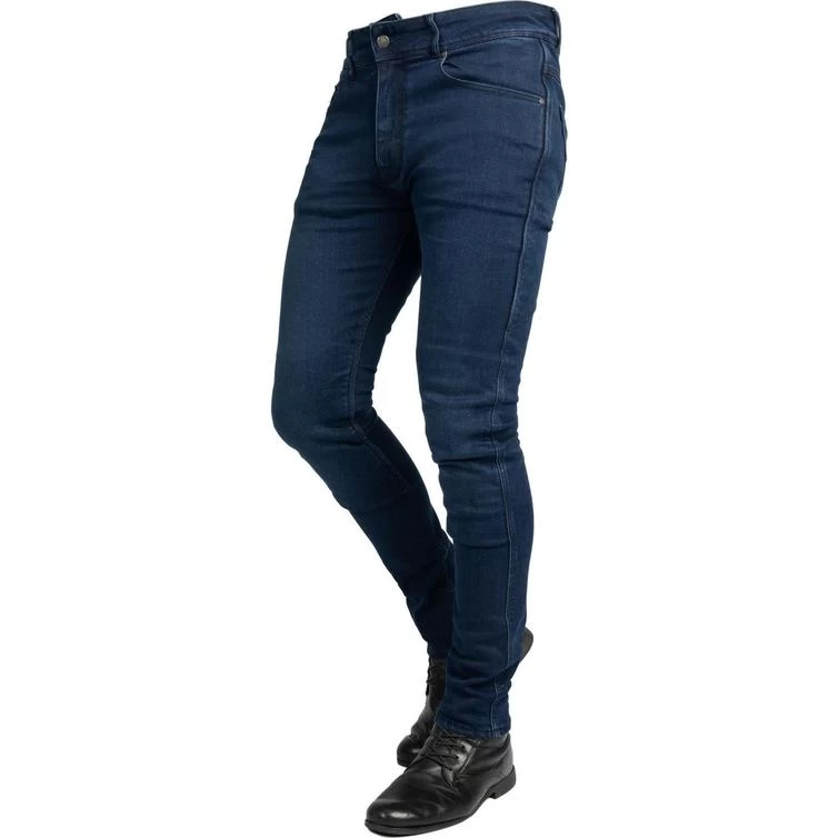 Bull-It Covert EVO AAA Approved Straight Fit Blue Motorcycle Jeans 2 Bull-It Covert EVO AAA Approved Straight Fit Blue Motorcycle Jeans - Image 2