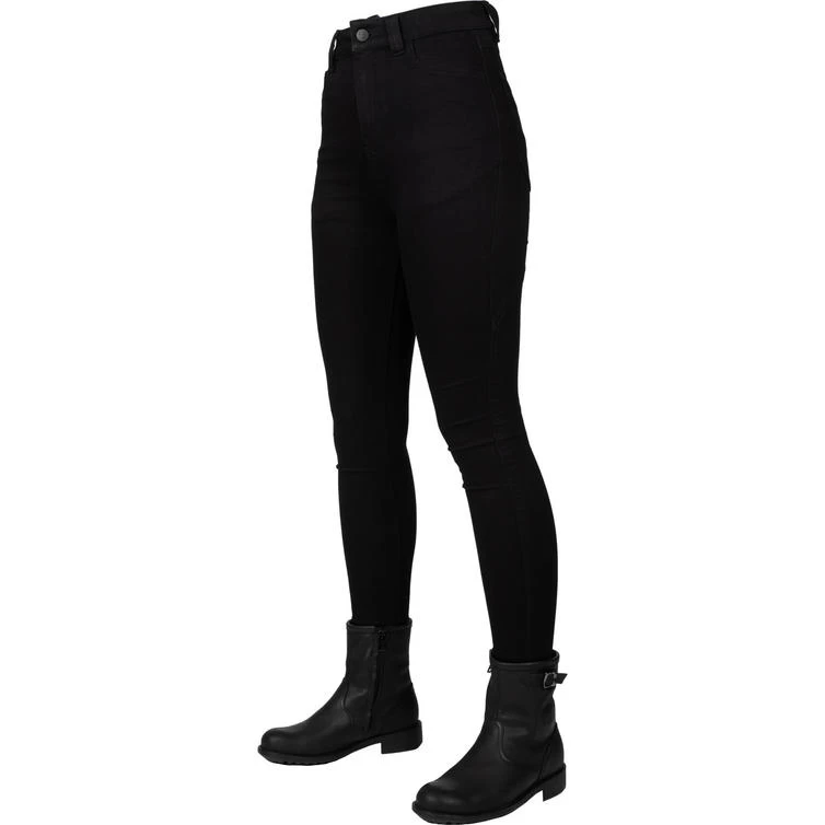 Bull-It Fury V A Approved Skinny Fit Black Ladies Motorcycle Jeggings 1 Bull-It Fury V A Approved Skinny Fit Black Ladies Motorcycle Jeggings