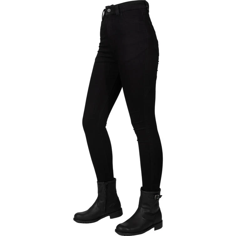 Bull-It Fury V A Approved Skinny Fit Black Ladies Motorcycle Jeggings 4 Bull-It Fury V A Approved Skinny Fit Black Ladies Motorcycle Jeggings - Image 4
