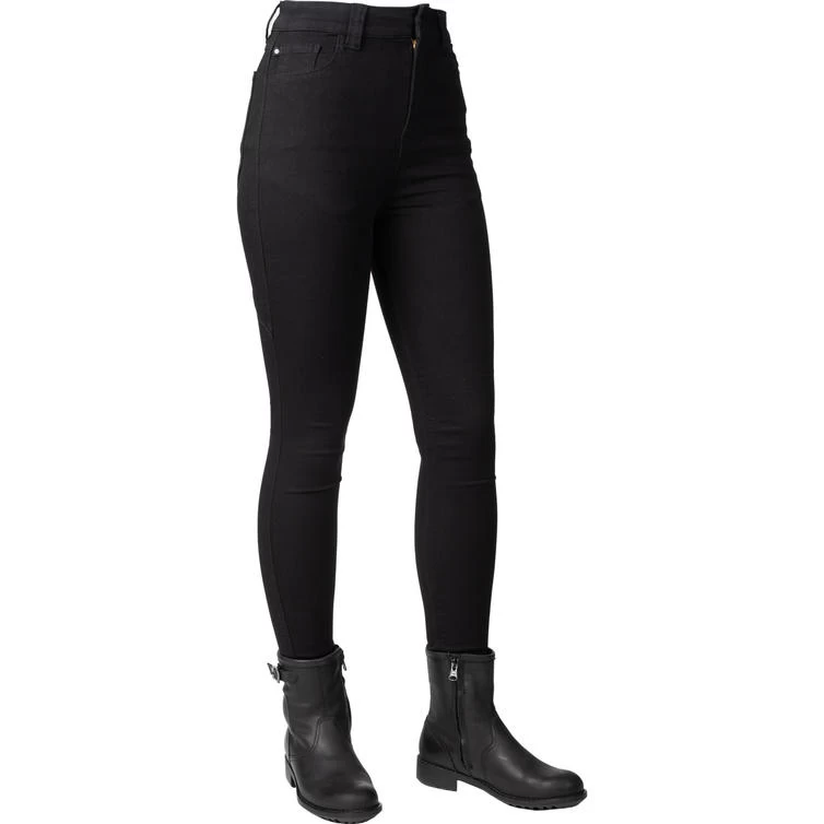 Bull-It Fury V A Approved Skinny Fit Black Ladies Motorcycle Jeggings 6 Bull-It Fury V A Approved Skinny Fit Black Ladies Motorcycle Jeggings - Image 6