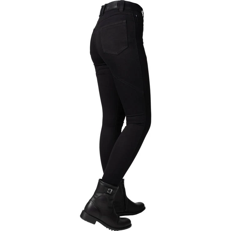 Bull-It Fury V A Approved Skinny Fit Black Ladies Motorcycle Jeggings 8 Bull-It Fury V A Approved Skinny Fit Black Ladies Motorcycle Jeggings - Image 8