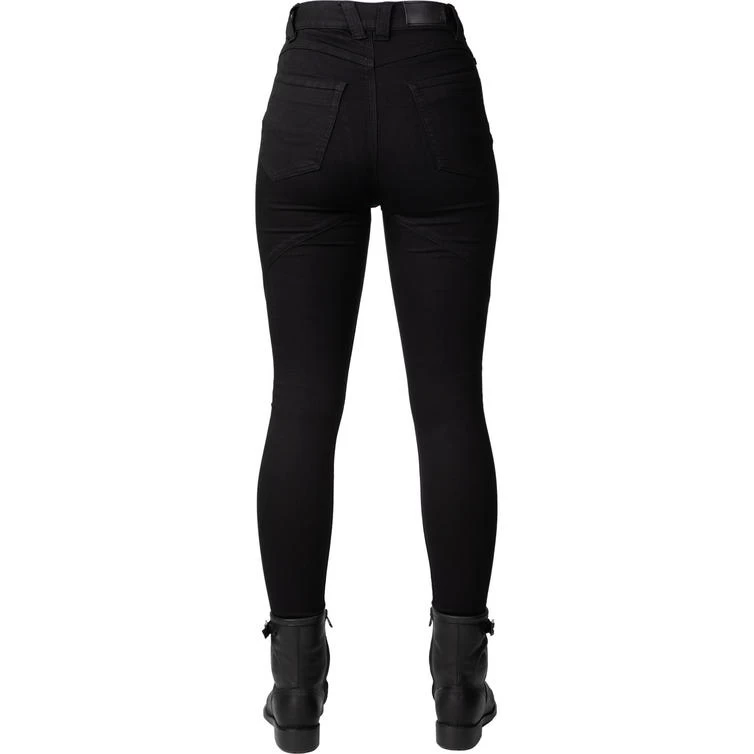 Bull-It Fury V A Approved Skinny Fit Black Ladies Motorcycle Jeggings 10 Bull-It Fury V A Approved Skinny Fit Black Ladies Motorcycle Jeggings - Image 10