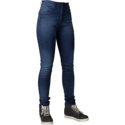 Bull-It Bull-It Icona II AA Approved Slim Fit Blue Ladies Motorcycle Jeans -Biker Style Shop lrgscale18732 Bull It Icona II AA Approved Slim Fit Motorcycle Jeans Blue 1600 3 1