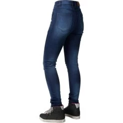 Bull-It Bull-It Icona II AA Approved Slim Fit Blue Ladies Motorcycle Jeans -Biker Style Shop lrgscale18732 Bull It Icona II AA Approved Slim Fit Motorcycle Jeans Blue 1600 4 1