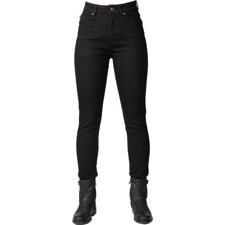 Bull-It Eclipse AA Approved Slim Fit Black Ladies Motorcycle Jeans 4 Bull-It Eclipse AA Approved Slim Fit Black Ladies Motorcycle Jeans - Image 4