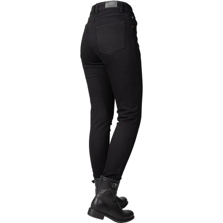 Bull-It Eclipse AA Approved Slim Fit Black Ladies Motorcycle Jeans 5 Bull-It Eclipse AA Approved Slim Fit Black Ladies Motorcycle Jeans - Image 5