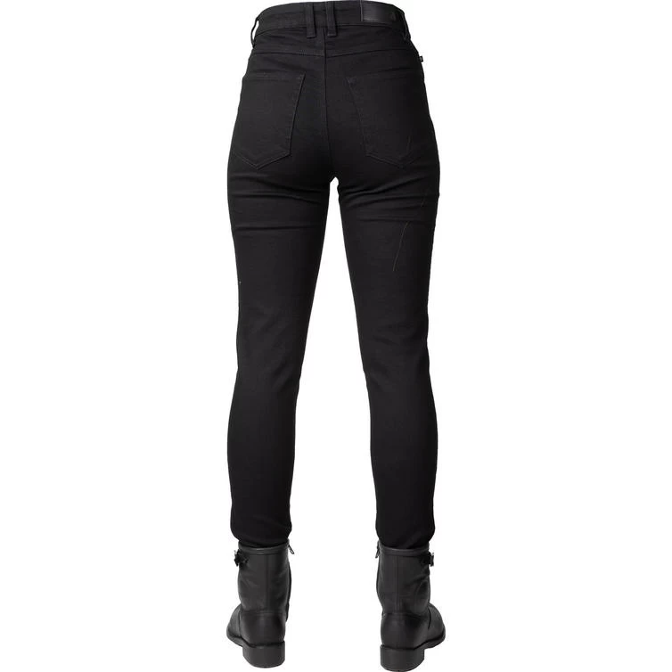 Bull-It Eclipse AA Approved Slim Fit Black Ladies Motorcycle Jeans 6 Bull-It Eclipse AA Approved Slim Fit Black Ladies Motorcycle Jeans - Image 6