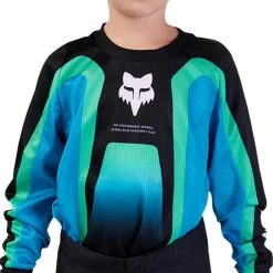 Fox Racing 2024 Kids 180 Ballast Black Blue Motocross Jersey -Biker Style Shop lrgscale18815 Fox Racing 2024 Kids 180 Ballast Black Blue Motocross Jersey 1600 2