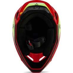 Fox Racing 2024 Youth V1 Ballast Fluo Red Motocross Helmet -Biker Style Shop lrgscale18857 Fox Racing 2024 Youth V1 Ballast Fluo Red Motocross Helmet 1570 7