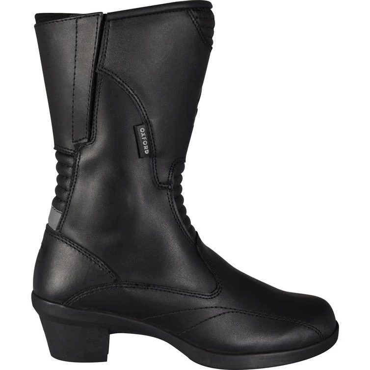 Oxford Valkyrie Ladies Leather Motorcycle Boots 4 Oxford Valkyrie Ladies Leather Motorcycle Boots - Image 4