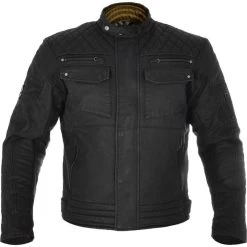 Oxford Hardy Wax Motorcycle Jacket -Biker Style Shop lrgscale24160 Oxford Hardy Wax Motorcycle Jacket Black 1484 1
