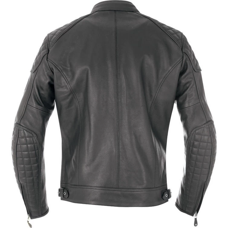 Oxford Hampton Leather Motorcycle Jacket 5 Oxford Hampton Leather Motorcycle Jacket - Image 5