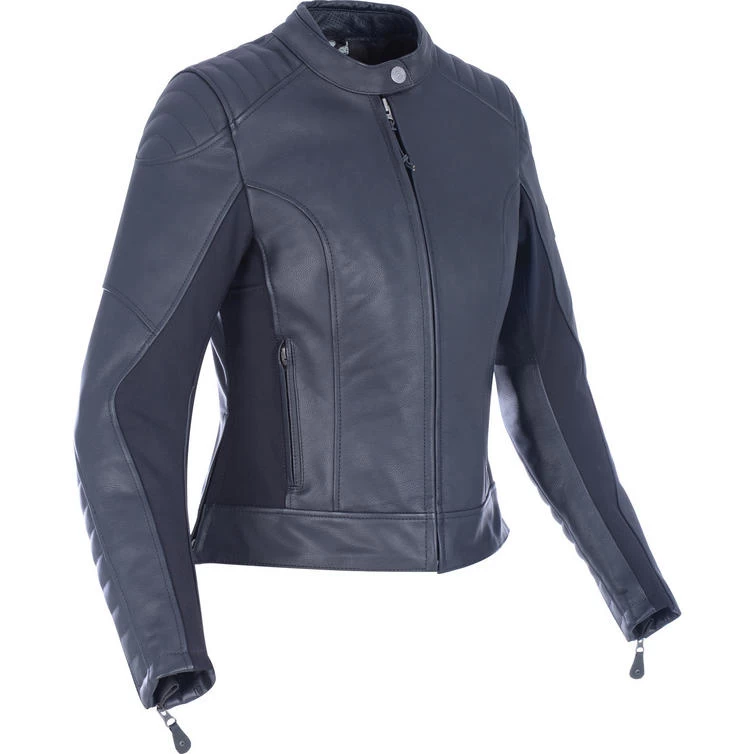 Oxford Oxford Beckley Ladies Leather Motorcycle Jacket 4 Oxford Oxford Beckley Ladies Leather Motorcycle Jacket - Image 4