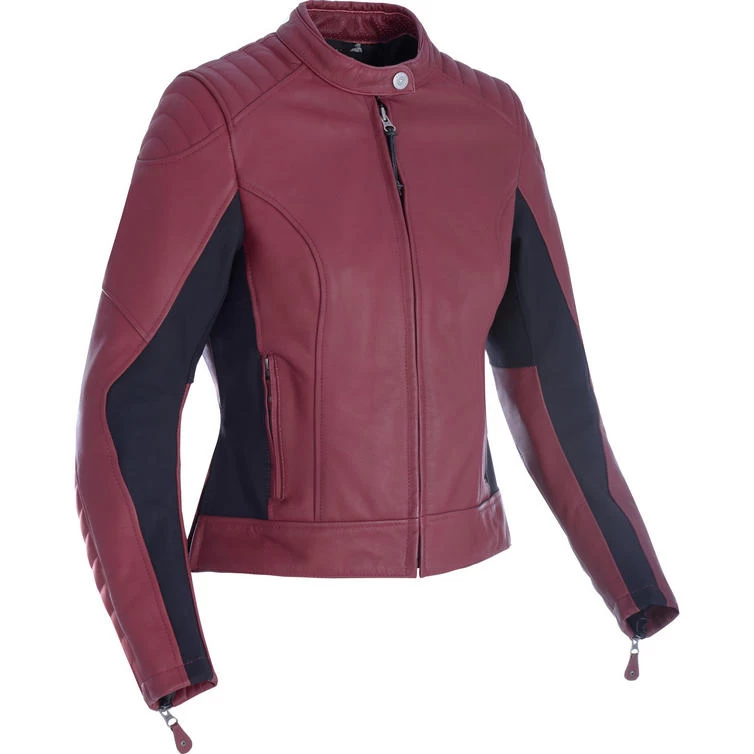 Oxford Oxford Beckley Ladies Leather Motorcycle Jacket 3 Oxford Oxford Beckley Ladies Leather Motorcycle Jacket - Image 3