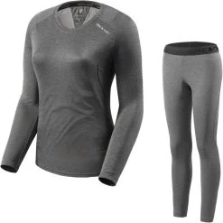 Rev It Sky LS Ladies Shirt & Pants Dark Grey Kit