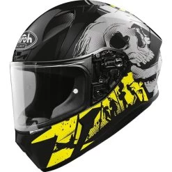 Airoh Valor Akuna Motorcycle Helmet & Visor 15 Airoh Valor Akuna Motorcycle Helmet & Visor -Biker Style Shop lrgscale25909 Airoh Valor Akuna Motorcycle Helmet Yellow 1600 1