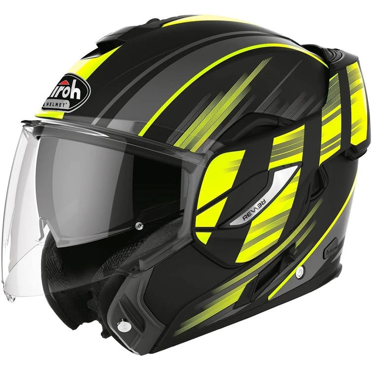 Airoh Rev 19 Ikon Flip Front Motorcycle Helmet & Visor 5 Airoh Rev 19 Ikon Flip Front Motorcycle Helmet & Visor - Image 5