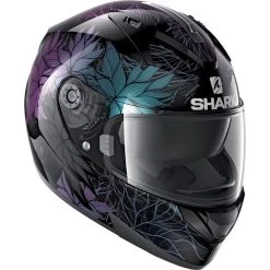Shark Ridill Nelum Motorcycle Helmet & Visor -Biker Style Shop lrgscale25963 Shark Ridill Nelum Motorcycle Helmet Black Pearl 1600 3 1