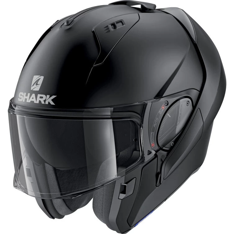 Shark Evo-ES Blank Flip Front Motorcycle Helmet & Visor 4 Shark Evo-ES Blank Flip Front Motorcycle Helmet & Visor - Image 4