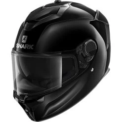 Shark Spartan GT Blank Motorcycle Helmet & Visor 15 Shark Spartan GT Blank Motorcycle Helmet & Visor -Biker Style Shop lrgscale26002 Shark Spartan GT Blank Motorbike Helmet Black 1600 1