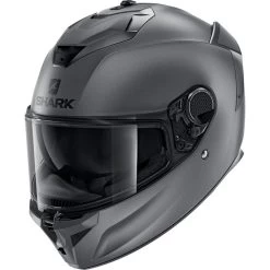 Shark Spartan GT Blank Motorcycle Helmet & Visor 18 Shark Spartan GT Blank Motorcycle Helmet & Visor -Biker Style Shop lrgscale26002 Shark Spartan GT Blank Motorcycle Helmet Matt Anthracite 1600 1
