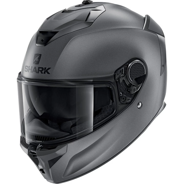 Shark Spartan GT Blank Motorcycle Helmet & Visor 7 Shark Spartan GT Blank Motorcycle Helmet & Visor - Image 7