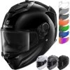 Shark Spartan GT Blank Motorcycle Helmet & Visor