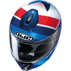 HJC I90 Hollen Flip Front Motorcycle Helmet & Visor -Biker Style Shop lrgscale26087 HJC I90 Hollen Flip Front Motorcycle Helmet Red White Blue 935 2