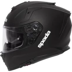 Spada SP1 Motorcycle Helmet & Visor -Biker Style Shop lrgscale26205 Spada SP1 Motorcycle Helmet Matt Black 799 2