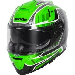 Spada SP1 Raptor Motorcycle Helmet & Visor -Biker Style Shop lrgscale26206 Spada SP1 Raptor Motorcycle Helmet Green Grey 938 1