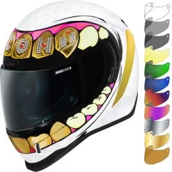 Icon Icon Airform Grillz Motorcycle Helmet & Visor