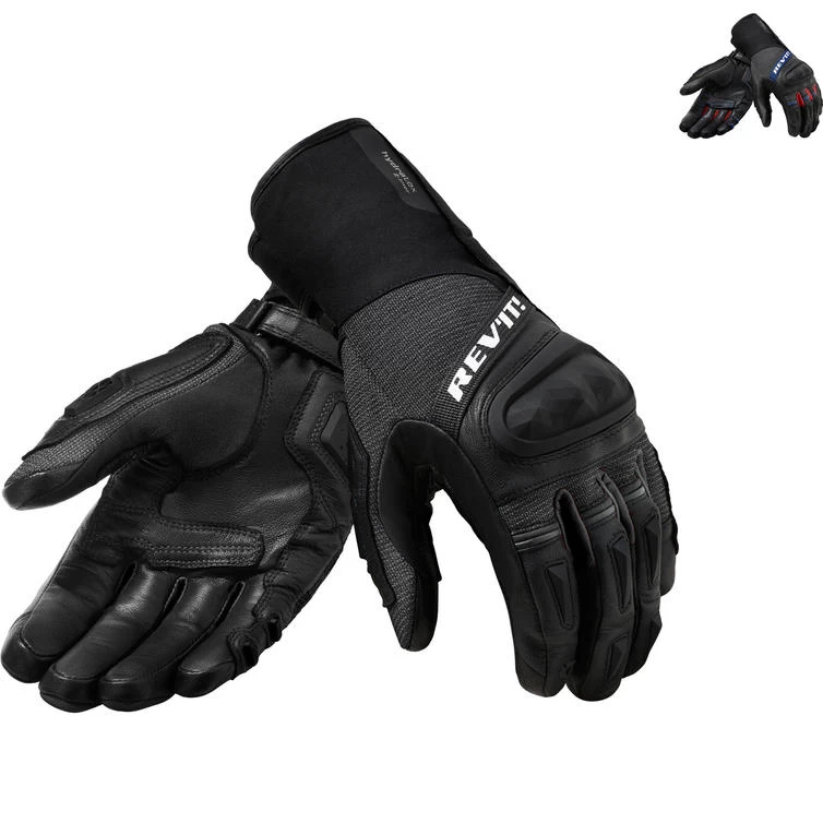 Rev It Sand 4 H2O Leather Motorcycle Gloves 1 Rev It Sand 4 H2O Leather Motorcycle Gloves