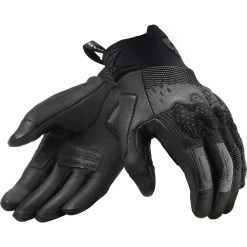 Rev It Kinetic Motorcycle Gloves -Biker Style Shop lrgscale26598 Rev It Kinetic Motorcycle Gloves Black Anthracite 1600 1
