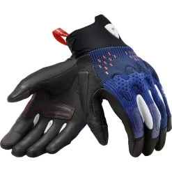Rev It Kinetic Motorcycle Gloves -Biker Style Shop lrgscale26598 Rev It Kinetic Motorcycle Gloves Blue Black 1600 1