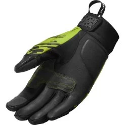 Rev It Spectrum Motorcycle Gloves -Biker Style Shop lrgscale26601 Rev It Spectrum Motorcycle Gloves Black Neon Yellow 1600 2