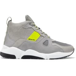 Rev It Astro Leather Motorcycle Shoes -Biker Style Shop lrgscale26632 Rev It Astro Leather Motorbike Shoes Light Grey Neon Yellow 1600 2