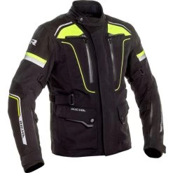 Richa Infinity 2 Pro Motorcycle Jacket -Biker Style Shop lrgscale26751 Richa Infinity 2 Pro Motorcycle Jacket Black Fluo Yellow 1000 1