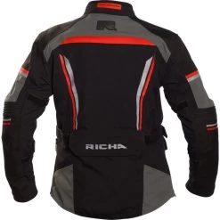Richa Infinity 2 Pro Motorcycle Jacket -Biker Style Shop lrgscale26751 Richa Infinity 2 Pro Motorcycle Jacket Black Grey Red 1600 2