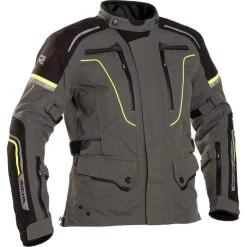 Richa Infinity 2 Pro Motorcycle Jacket -Biker Style Shop lrgscale26751 Richa Infinity 2 Pro Motorcycle Jacket Titanium Fluo Yellow 1600 1