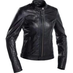 Richa Scarlett Ladies Leather Motorcycle Jacket -Biker Style Shop lrgscale26761 Richa Scarlett Ladies Leather Motorcycle Jacket Black 1600 1