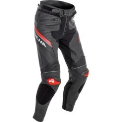Richa Viper 2 Street Leather Motorcycle Trousers 9 Richa Viper 2 Street Leather Motorcycle Trousers -Biker Style Shop lrgscale26787 Richa Viper 2 Street Leather Motorcycle Trousers Black Red 1600 1