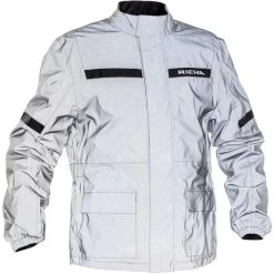 Richa Rain Flare Reflective Motorcycle Over Jacket 6 Richa Rain Flare Reflective Motorcycle Over Jacket -Biker Style Shop lrgscale26809 Richa Rain Flare Reflective Motorcycle Over Jacket Reflective White 1600 1