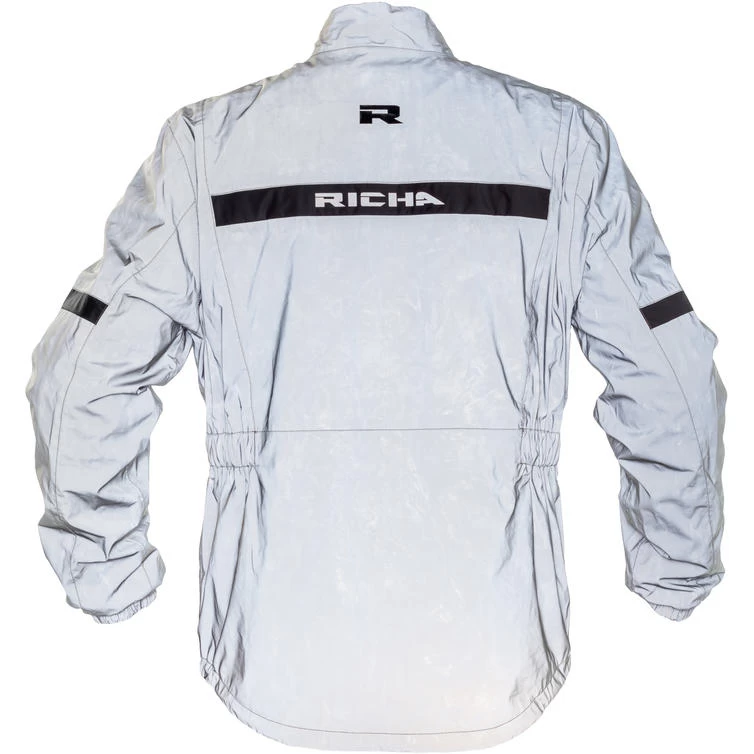 Richa Rain Flare Reflective Motorcycle Over Jacket 4 Richa Rain Flare Reflective Motorcycle Over Jacket - Image 4