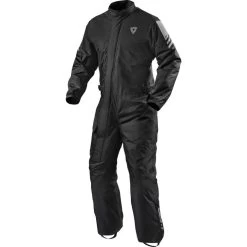 Rev It Pacific 3 H2O Motorcycle Rainsuit -Biker Style Shop lrgscale26927 Rev It Pacific 3 H2O Motorcycle Rainsuit Black 1600 1
