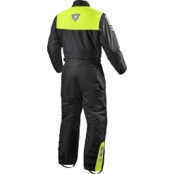 Rev It Pacific 3 H2O Motorcycle Rainsuit -Biker Style Shop lrgscale26927 Rev It Pacific 3 H2O Motorcycle Rainsuit Black Neon Yellow 1600 2