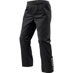 Rev It Acid 3 H2O Motorcycle Rain Trousers -Biker Style Shop lrgscale26929 Rev It Acid 3 H2O Motorcycle Rain Trousers Black 1600 1