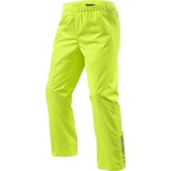 Rev It Acid 3 H2O Motorcycle Rain Trousers -Biker Style Shop lrgscale26929 Rev It Acid 3 H2O Motorcycle Rain Trousers Neon Yellow 1600 1